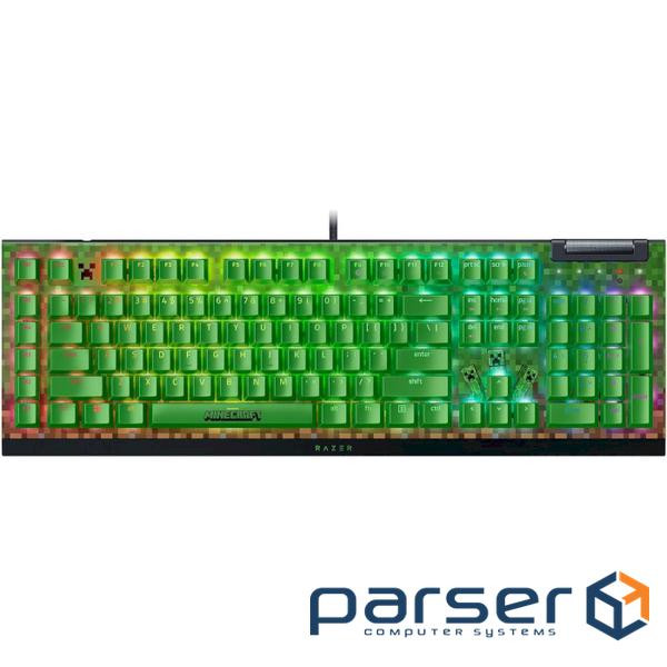 Клавіатура RAZER BlackWidow V4 X Razer Green Switch Minecraft Edition (RZ03-04704100-R3M1)