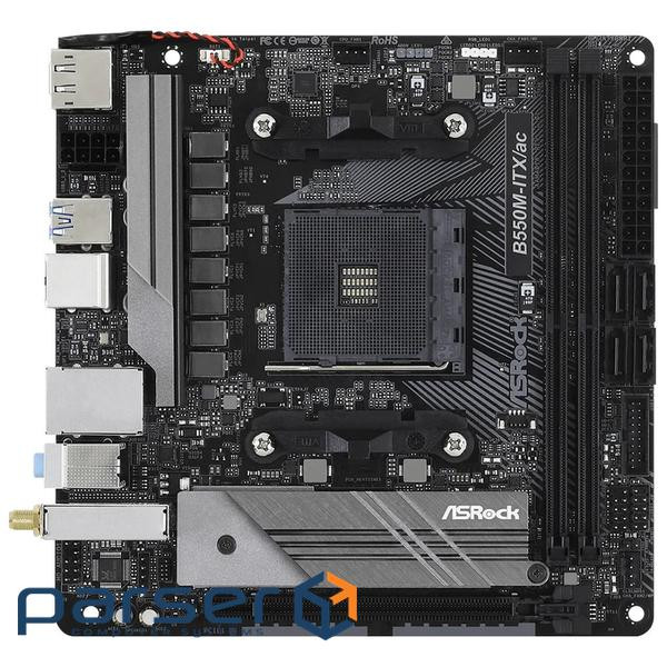 Материнська плата ASROCK B550M-ITX/ac