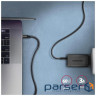 Дата кабель USB-C to USB-C 1.0m v3.2 Gen 1 PD 60W 3A black AXAGON (BUCM3-CM10AB) (BUCM3-CM10AB 1м)