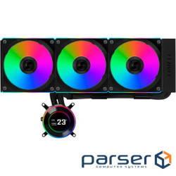 Система водяного охолодження LIAN LI HydroShift II LCD-C 360CL Black (G89.GHS2 (G89.GHS2LCDS36NB.00)