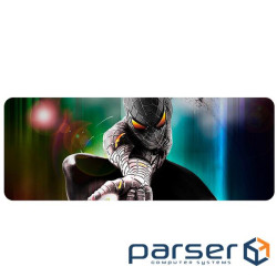 Коврик 300*800 тканинний Spider Man 27 з боковою прошивкою, толщина 2 мм, Пакет (SP27)