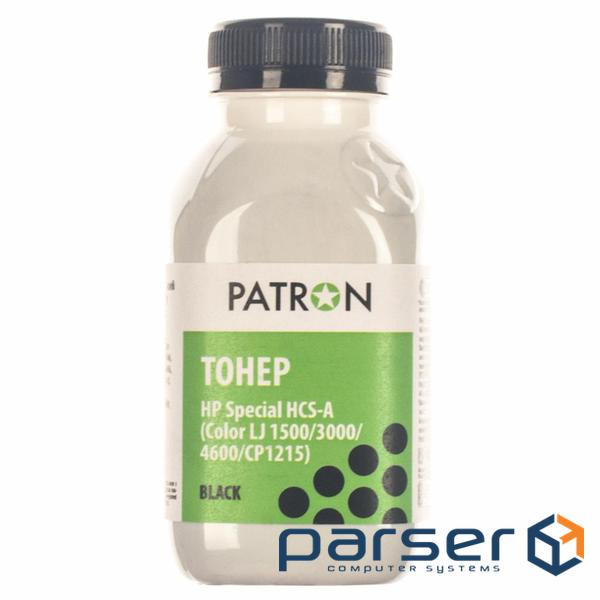 Тонер HP CLJ 1500/3000/4600 / CP1215) BLACK 50г Patron (HCS-A-B-050)
