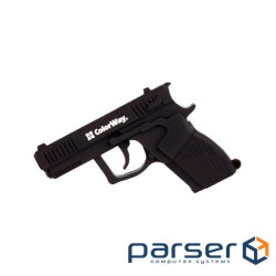 USB флеш накопичувач ColorWay Pistol 64 GB 3.0 Black (CW-USBPL64)