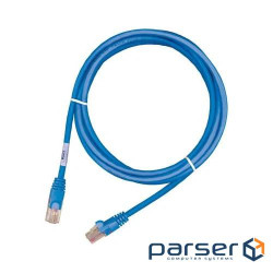 Art.GC 1507BL Patch Cord UTP Cat. 5e, 1m, blue