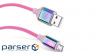 Дата кабель USB 2.0 AM to Micro 5P 1.0m Premium Rainbow REAL-EL (EL123500052)