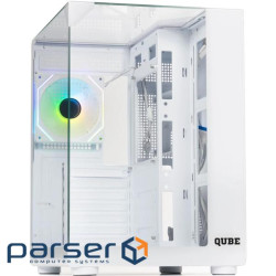 Корпус QUBE Aquarium ARGB White (AQUARIUM_GWNU3)