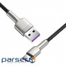 Кабель Baseus Cafule Series Metal Data Cable USB to Type-C 66W 1m Black (CAKF000101)
