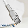 Кабель Baseus Cafule Series Metal Data Cable USB to Type-C 66W 1m Black (CAKF000101)