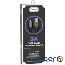 Кабель SkyDolphin S01V USB - micro USB (M/M) 1м , Dark Green (USB-000584)