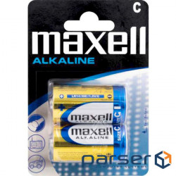 Battery MAXELL Alkaline C 2pcs/pack (M-774417.04.EU) (4902580162184)