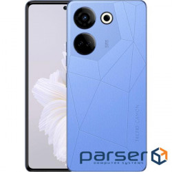 Смартфон Tecno Camon 20 Pro (CK7n) 8/256GB Dual Sim Serenity Blue (4895180799815), 6.67