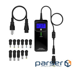 Універсальне АЗП 90W, LCD - дисплей, корпус - пласт, ручне регулювання, 8 роз&apos,ємів B (YT-UB90W) B (YT-UB90W)