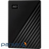 Portable hard drive WD My Passport 1TB USB3.2 Black (WDBYVG0010BBK-WESN)