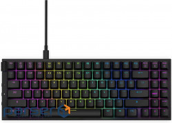 Wired keyboard NZXT Compact(ANSI) - Black, Gateron Red Switches, US EN Layout (KB-175US-BR)