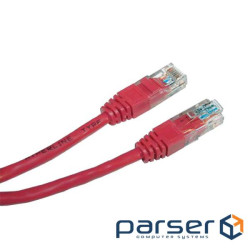 Червоний EServer Патч-корд E-s (Патч-корд  E-server UTP,  0.5 м, кат. 5e Красный)