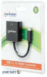 Перехідник Manhattan USB3.1 Type-C --> HDMI (F) (151788)