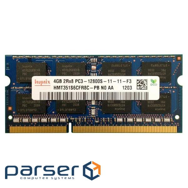 Модуль пам'яті HYNIX SO-DIMM DDR3 1600MHz 4GB (HMT351S6CFR8C-PB)