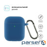 Чохол ArmorStandart Ultrathin Silicone Case With Hook для Apple AirPods 2 Lake Blue (ARM59683)