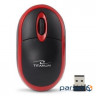 Миша бездротова Titanum Mouse TM116R Black-red