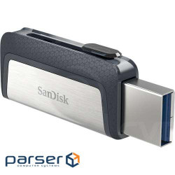 Накопичувач SanDisk 64GB USB 3.0 + Type-C Ultra Dual R150MB/ s (SDDDC2-064G-G46)