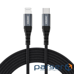 Дата кабель USB-C to Lightning 1.2m MFI Choetech (IP0039-BK)
