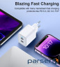Зарядний пристрій Choetech 2xUSB-C 40W PD/QC/PPS (Q5006-EU-WH)