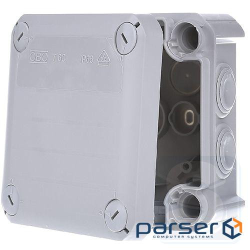 Коробка монтажна OBO Bettermann T60 IP66, 114x114x57 мм (106232)