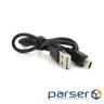 Кабель USB 2.0 (AM/Mini 5 pin) 0.4м, чорний (YT-C / AM-0.4MnB)