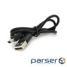Кабель USB 2.0 (AM/Mini 5 pin) 0.4м, чорний (YT-C / AM-0.4MnB)