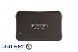 Портативний SSD GOODRAM HL200 256GB Gray (SSDPR-HL200-256)