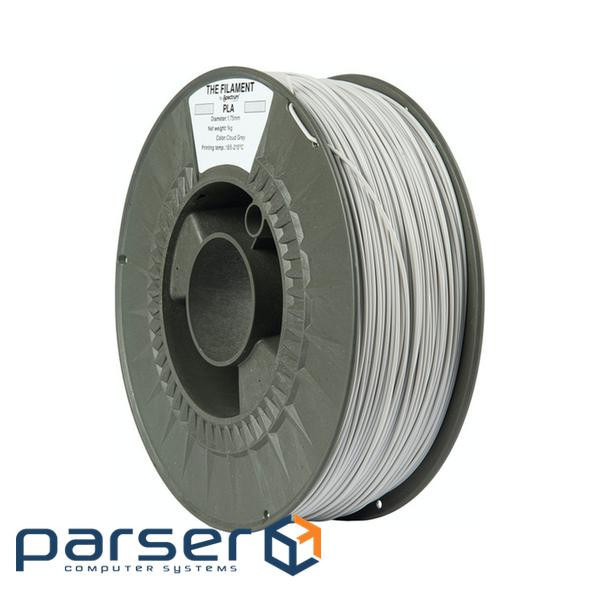 Пластик для 3D-принтера The Filament PLA 1.75mm 1kg CLOUD GREY (TF-24003)