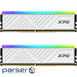 Модуль пам'яті ADATA XPG Spectrix D35G RGB White DDR4 3600MHz 64GB Kit 2x32 (AX4U360032G18I-DTWHD35G)