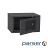 Шафа настінна Ipcom 6U, 600*450, перфоровані дверцята, RAL9005 (СН-6U-060х045-ДП-9005)