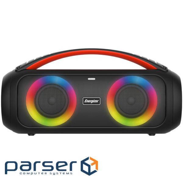 Акустична система 1.0 Energizer 20Вт Bluetooth 5.3 TF/USB/AUX/FM/TWS/MIC, Dual 3” Drivers ч (BTS258)