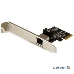 StarTech Network ST1000SPEXI 1-Port PCI-Express Gigabit Ethernet Network Card Intel I210 NIC Retail