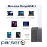 Зарядний пристрій Ugreen Nexode USB-A+3*USB-C 100W GaN Te ch Fast Black (CD226) (40747)