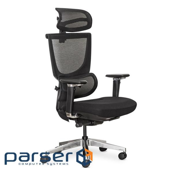 Офісне крісло Mealux S8 Air Fabric Black (HF-S8P F/B)