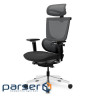 Офісне крісло Mealux S8 Air Fabric Black (HF-S8P F/B)