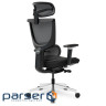 Офісне крісло Mealux S8 Air Fabric Black (HF-S8P F/B)