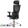 Офісне крісло Mealux S8 Air Fabric Black (HF-S8P F/B)