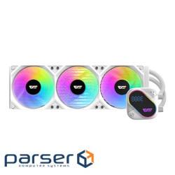 Система охолодження для компютерного процесора DO360 WHITE DARK FLASH