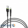 Дата кабель USB 2.0 AM to Type-C 1.2m CBFLEXT1 black Intaleo (1283126487484)