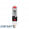 Дата кабель USB 2.0 AM to Type-C 1.2m CBFLEXT1 black Intaleo (1283126487484)