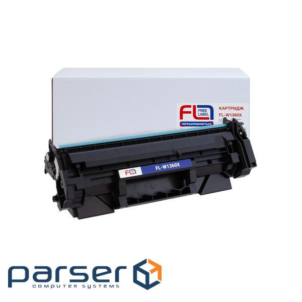Картридж FREE Label HP 136X (W1360X) без чіпа (FL-W1360X)