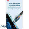 Дата кабель USB 2.0 AM to Lightning 1.0m 2.1A silicone black XO (NB208-L-1-BK)
