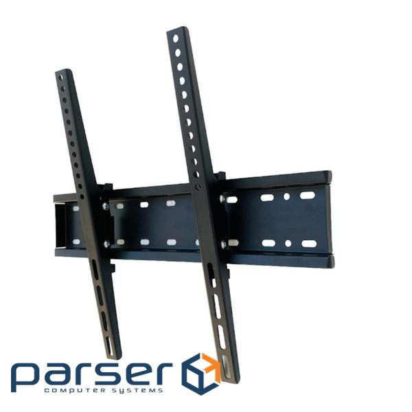 Кріплення для телевізора настінне TV-04T, 32"-55" до 50 кг, VESA від 100x100 до 400x40 (TV04T Black) 400x40 (TV04T Black)