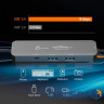 Концентратор J5create USB-C + USB A to 2xUSB + USB-C switch hub (JCH462-N)