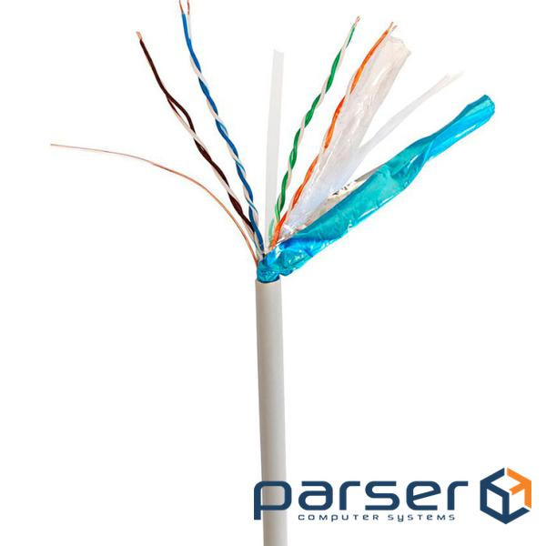 Network cable CABLEXPERT FTP Cat.6 4x2x0.56 SCA Gray 305m (FPC-6004-SOL)