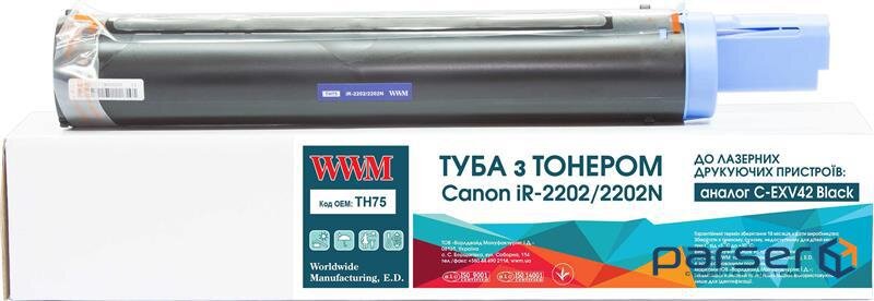 Тонер-картридж WWM Canon C-EXV42 (TH75)