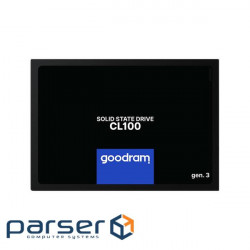Storage device SSD 960GB GOODRAM CL100 GEN.3 2.5